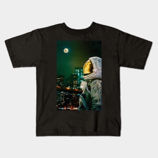 Between The Moon And The City Kids T-Shirt